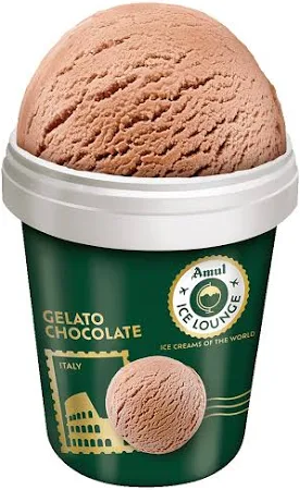 Amul Gelato Chocolate Ice Cream Tub